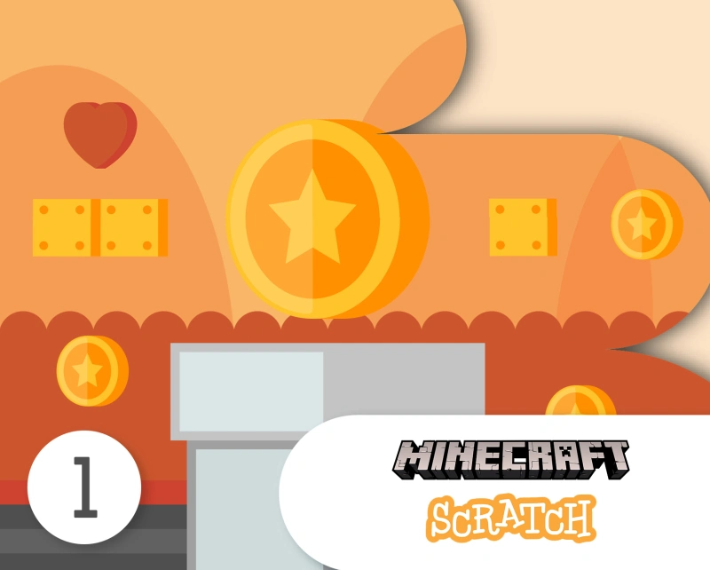 Основи на разработката на игри семестър 1 (Scratch, Minecraft) ОНЛАЙН.